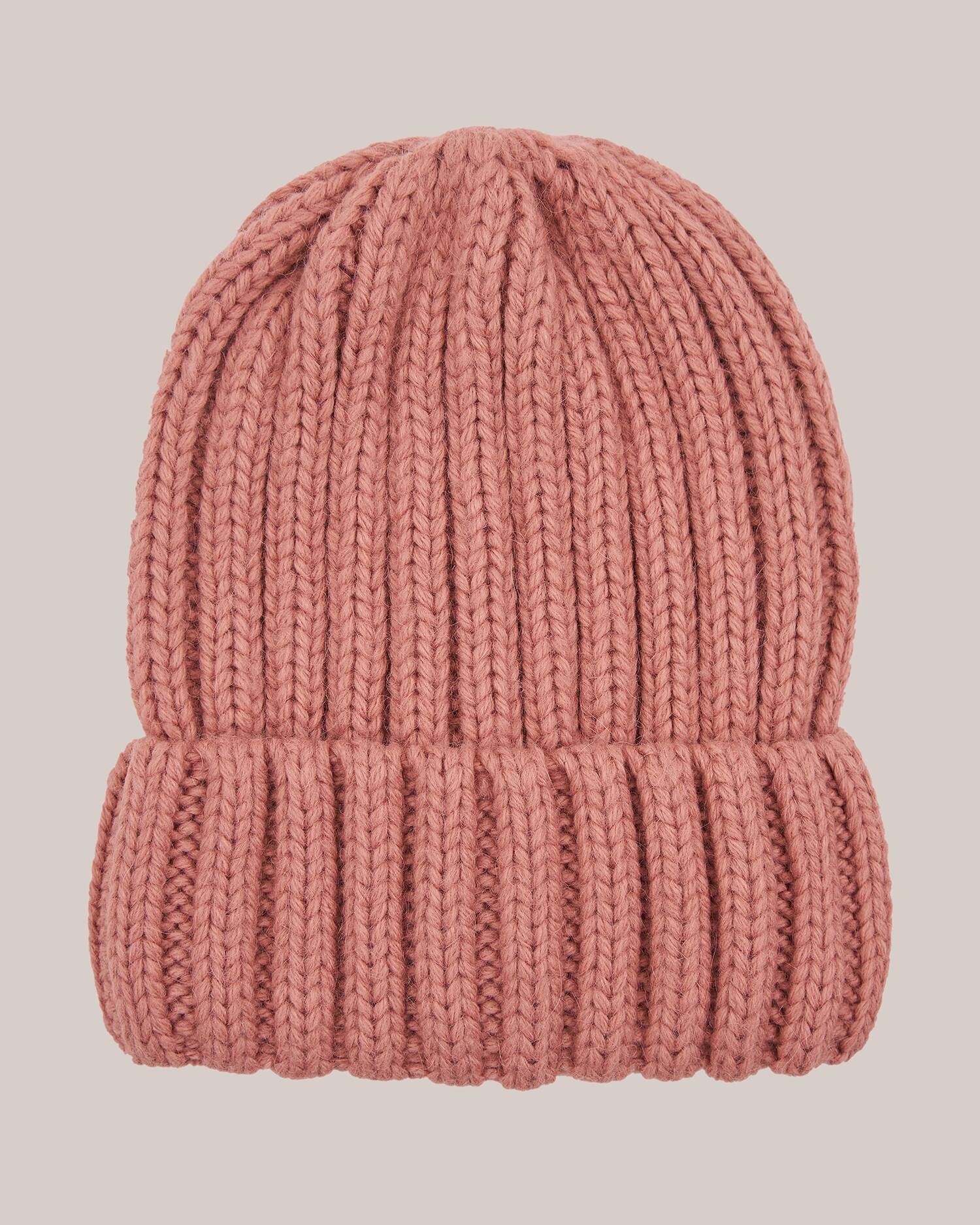

Шапка из шерсти крупной вязки (one size)