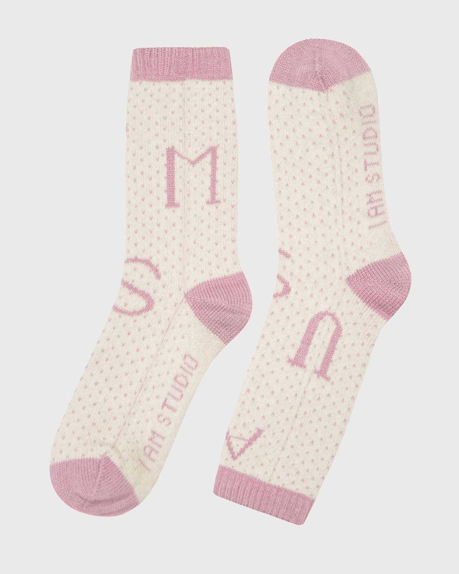 

Носки с логотипом из шерсти мериноса (one size)
