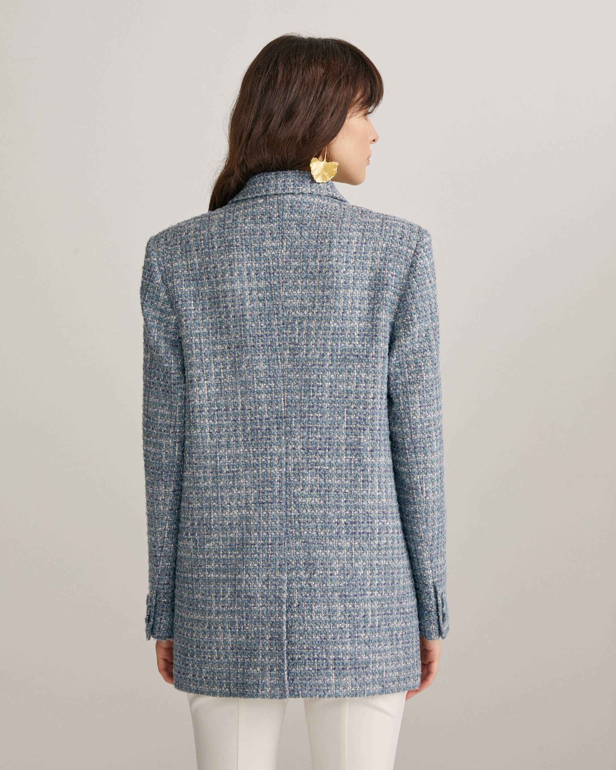 jigsaw boucle tweed jacket