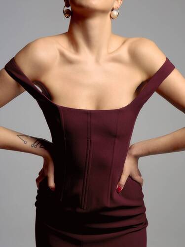 Корсетное платье Michelle