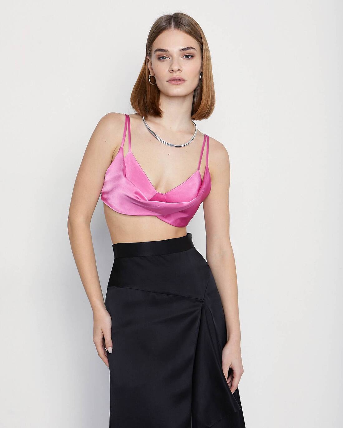 Satin bodice 