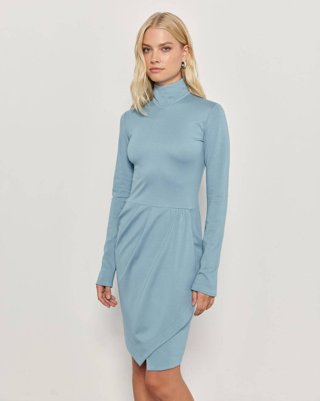 Jersey fitted dress