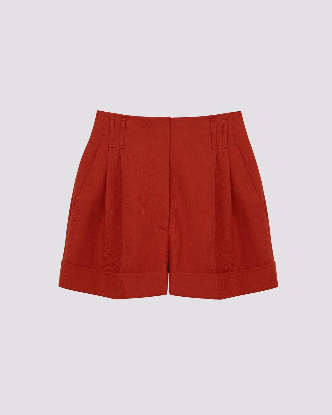  Wool fabric shorts