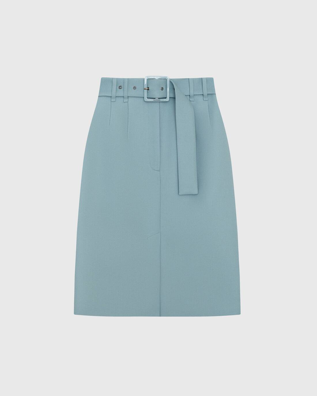 Midi skirt with a slit