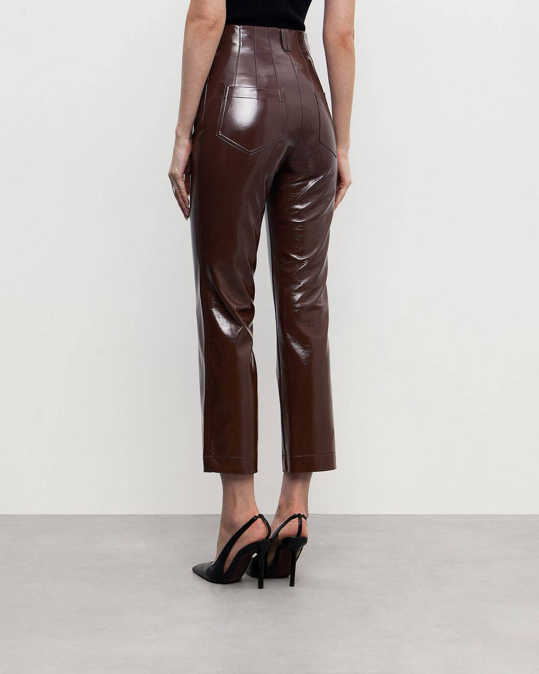 Eco-leather pants  