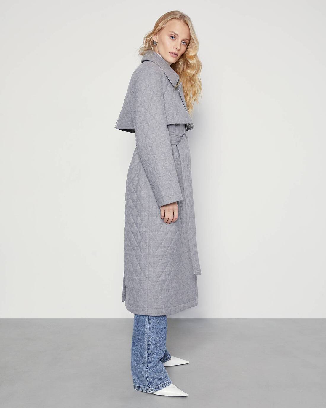Padded quilted coat 