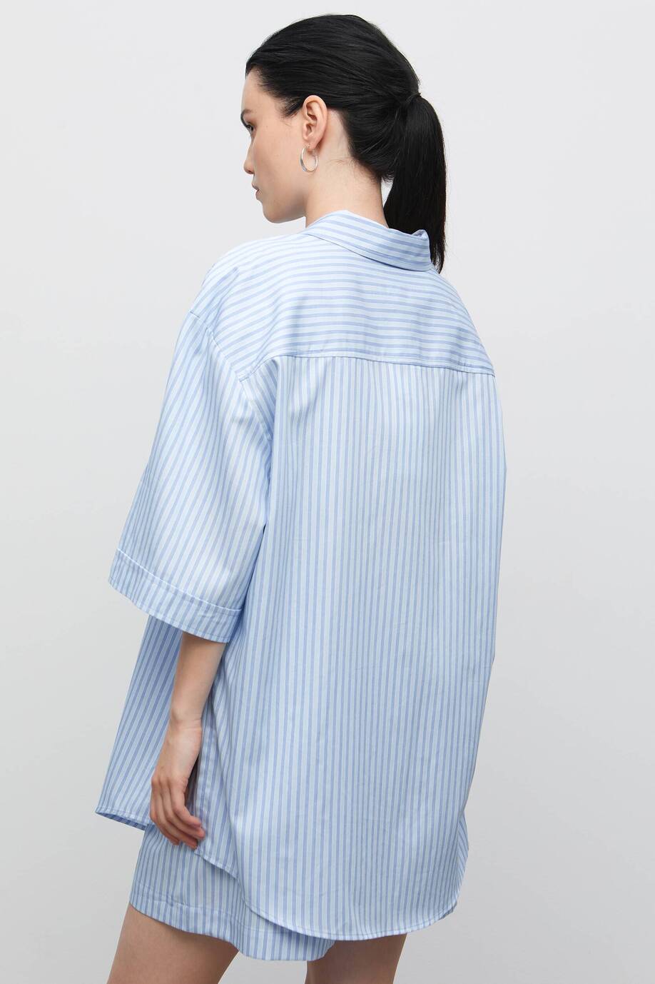 Pajama-style shirt