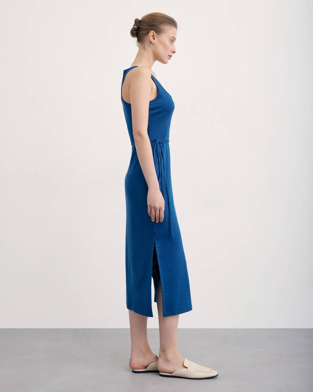 Dress with slits