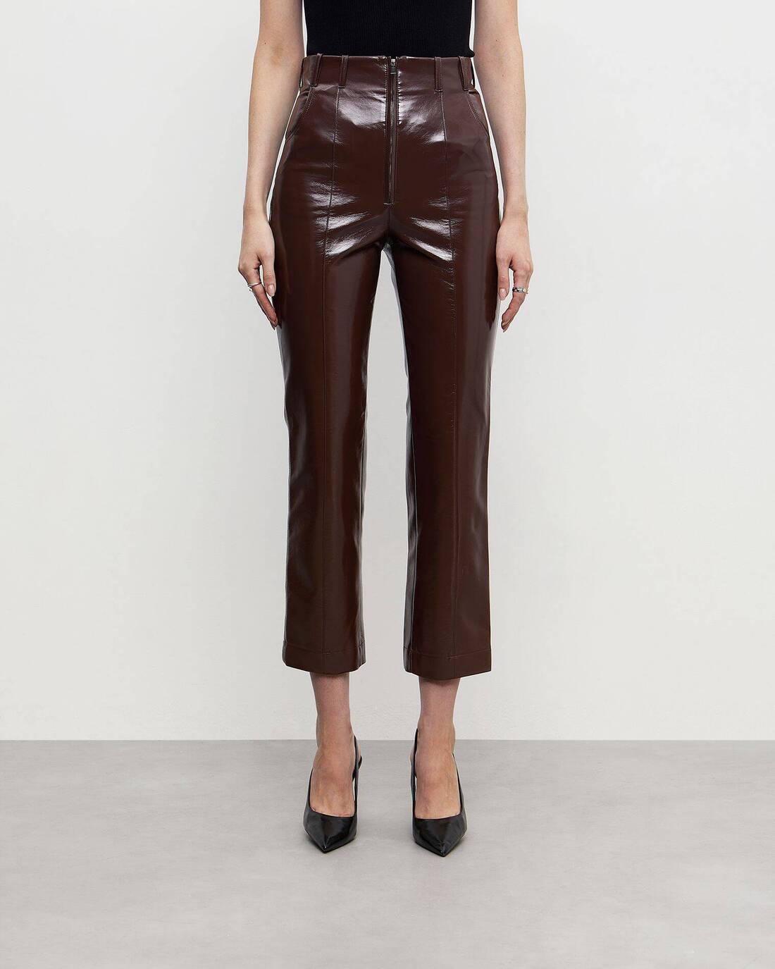 Eco-leather pants  