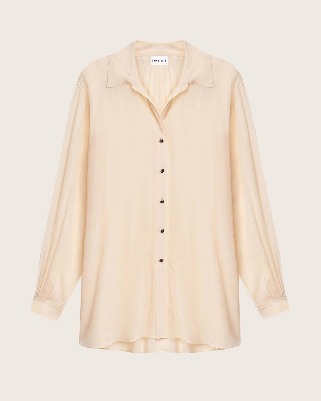 Puffed blouse with lantern sleeve 