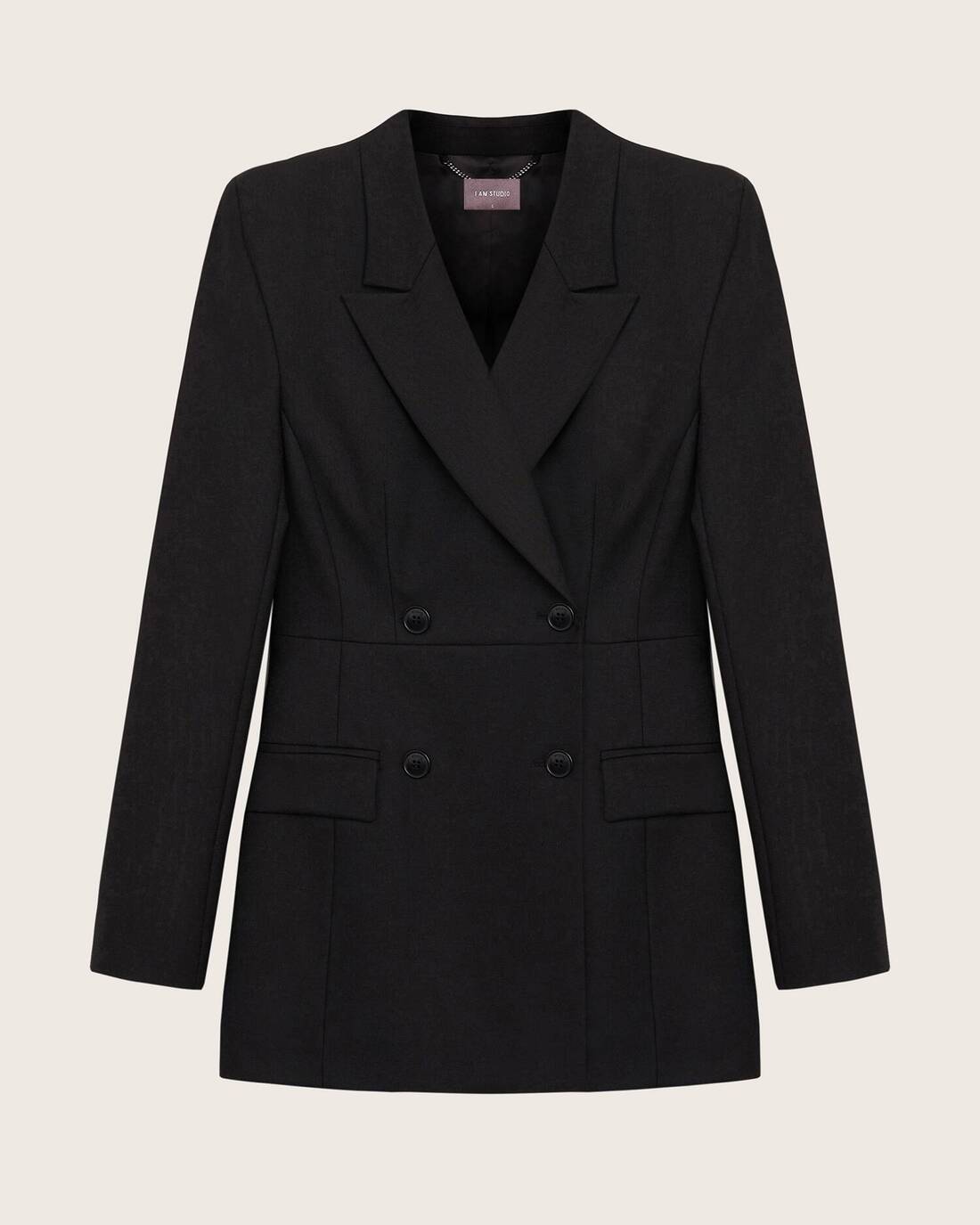  Slim-fit double-breasted jacket 
