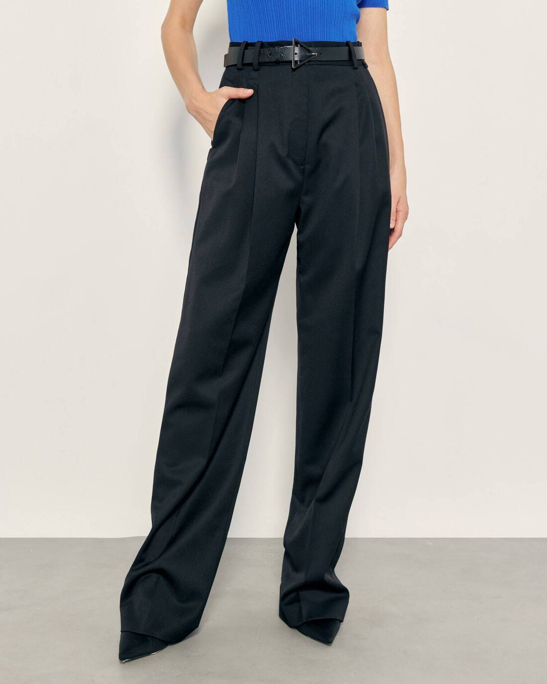 Palazzo suit trousers 