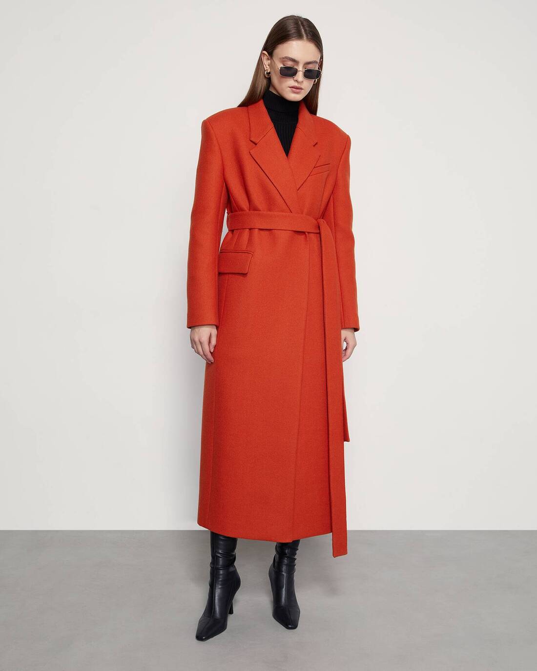 Wool fabric coat