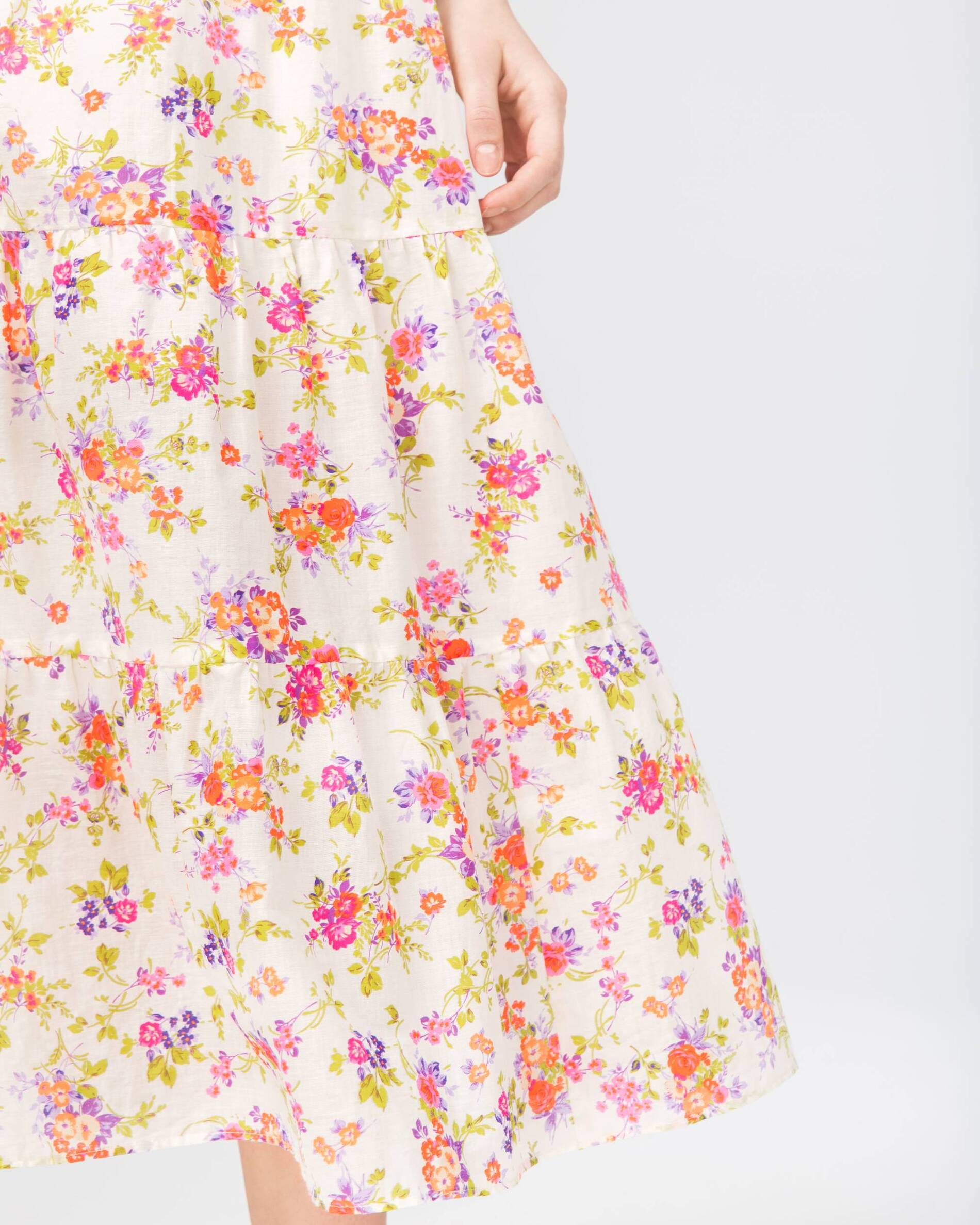 Floral print sheath dress