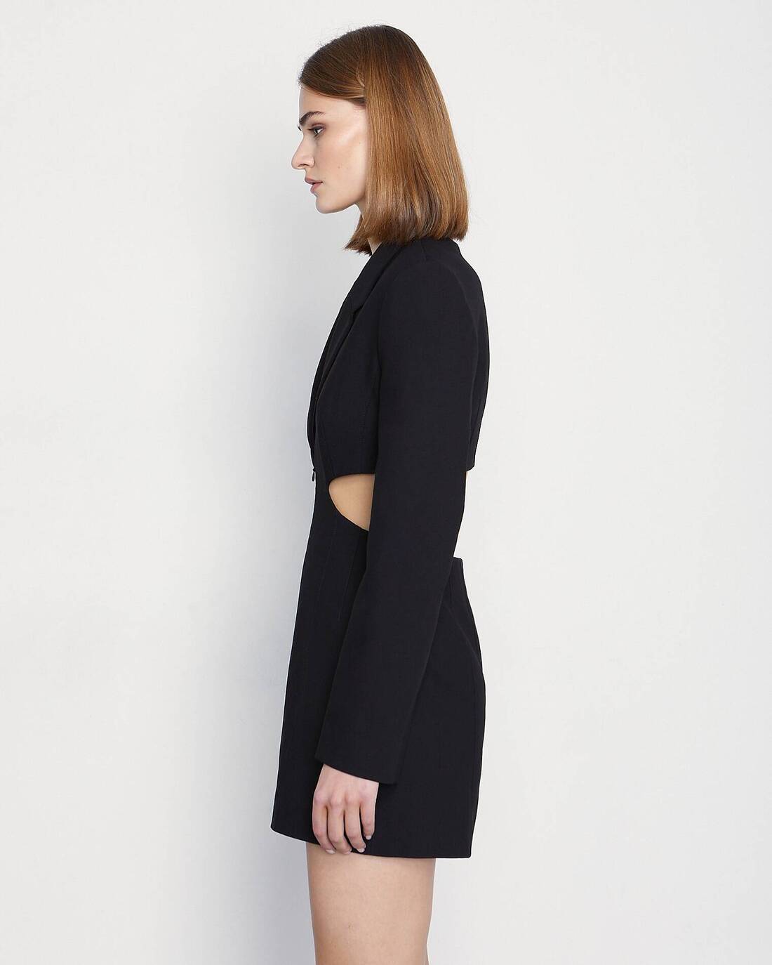 Figured cutout jumpsuit
