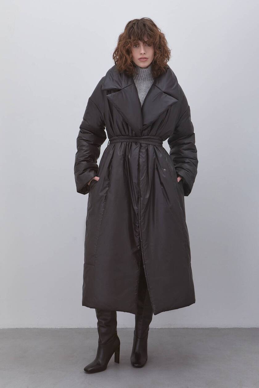 картинка Пальто утепленное магазин Одежда+ являющийся официальным дистрибьютором в России 