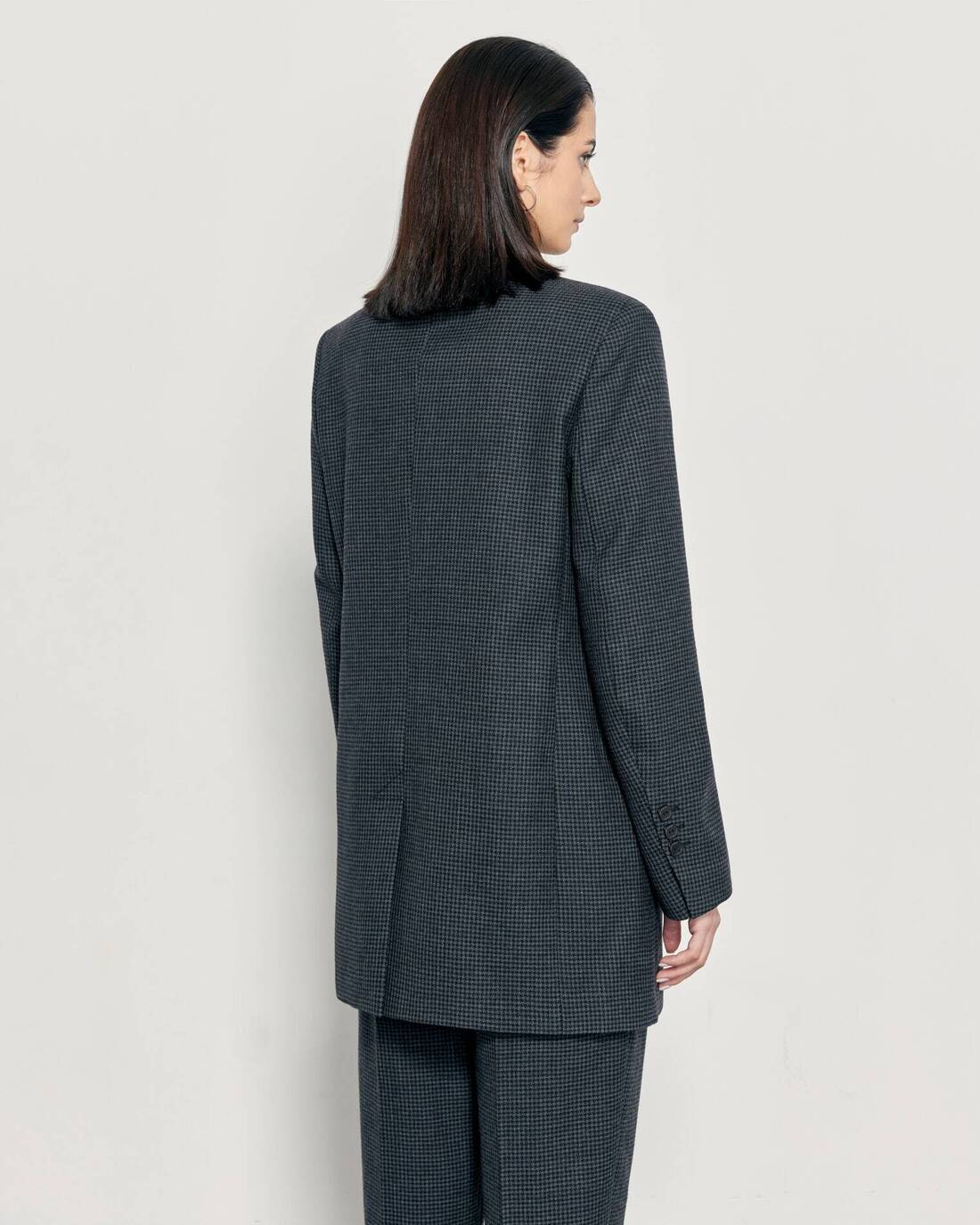 Double-breasted wool jacket  
