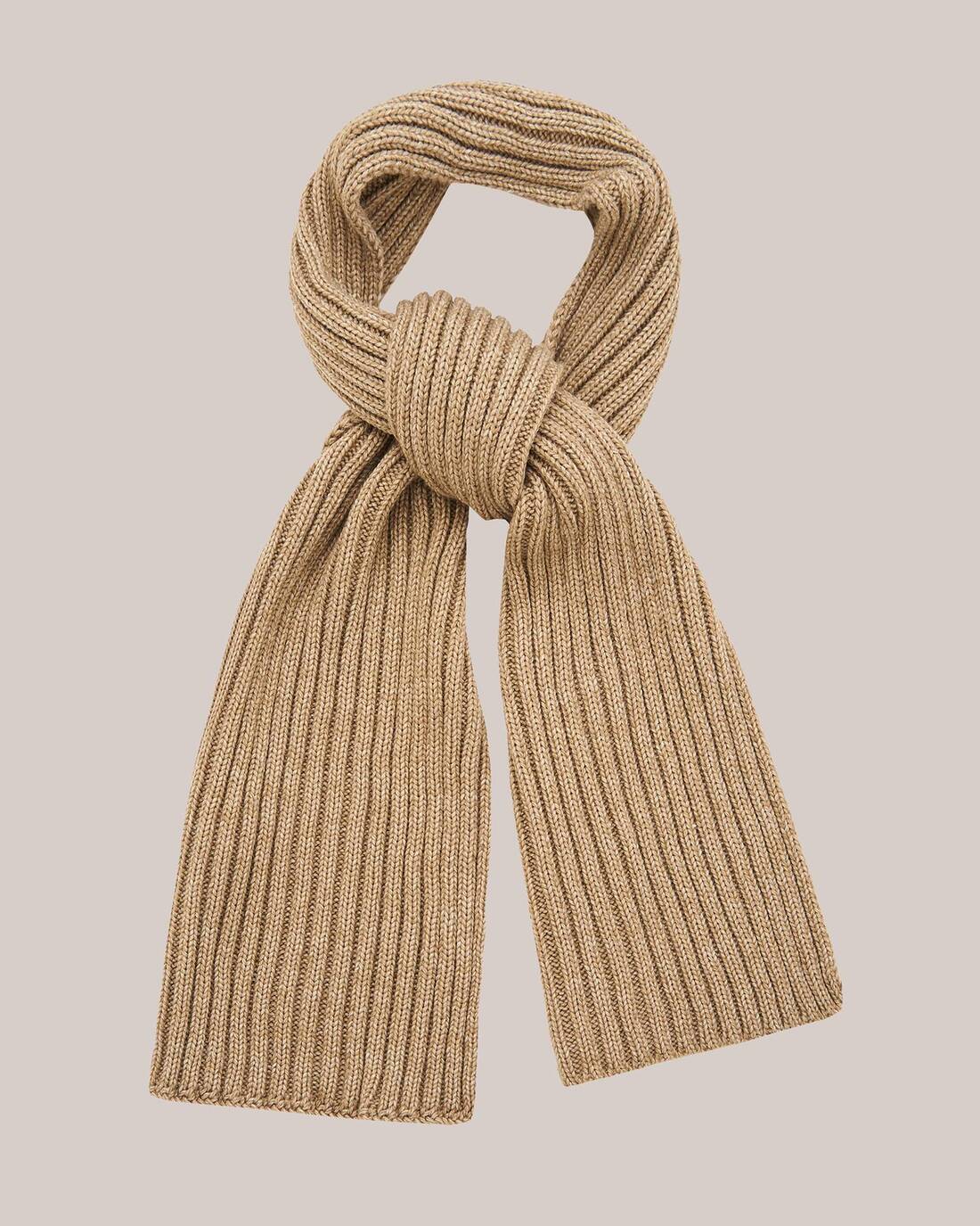 Chunky knit beanie scarf     