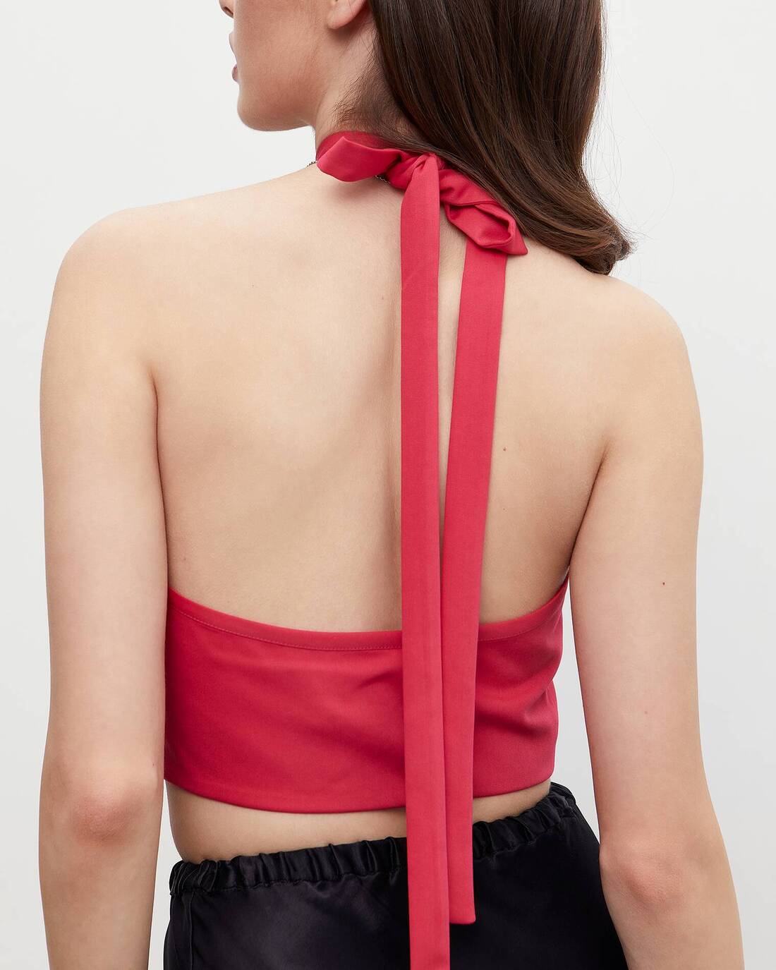 Top with an open back