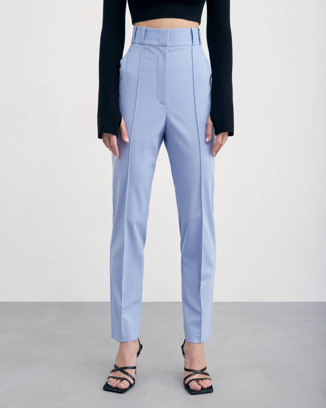 Pleated trousers
