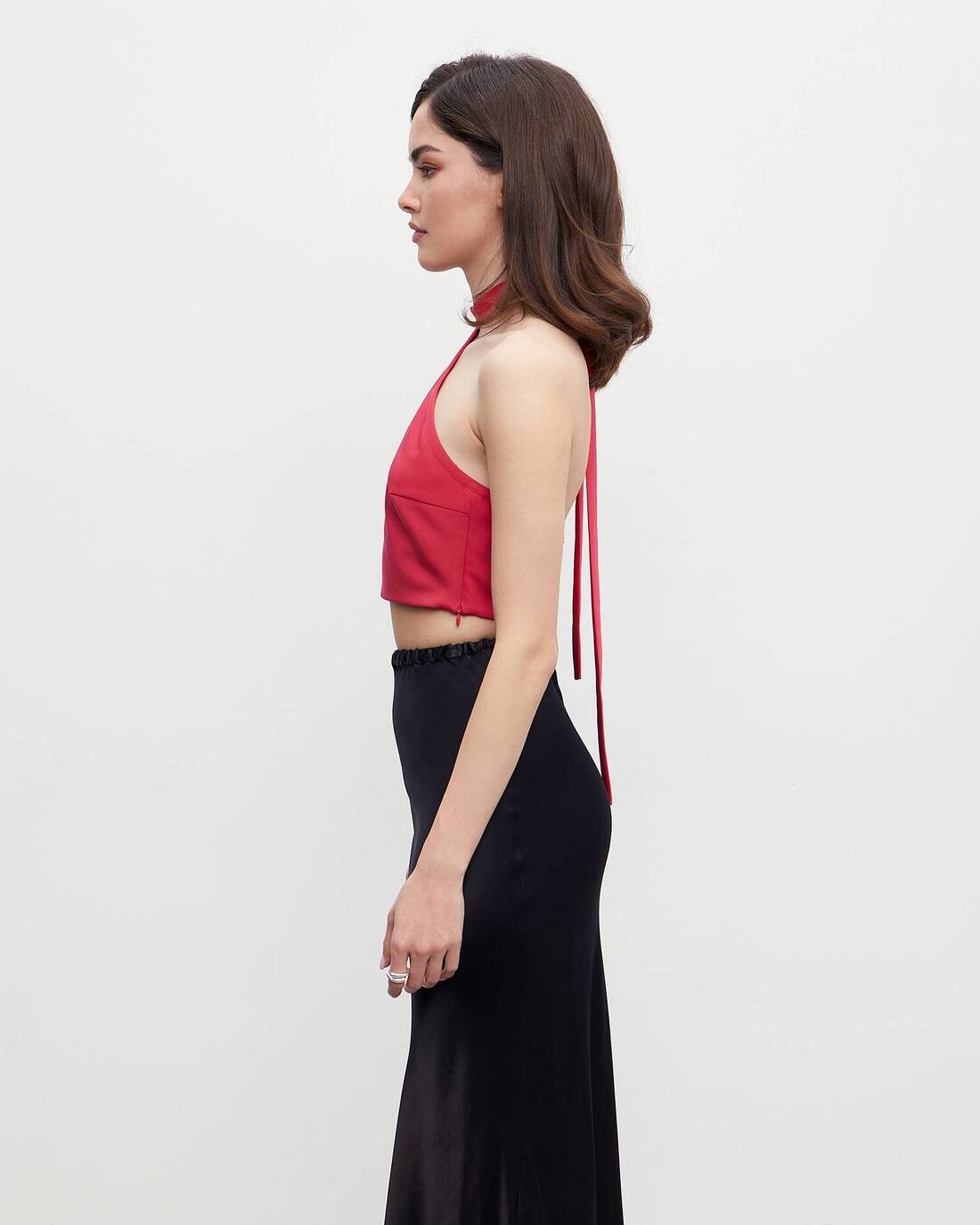 Top with an open back
