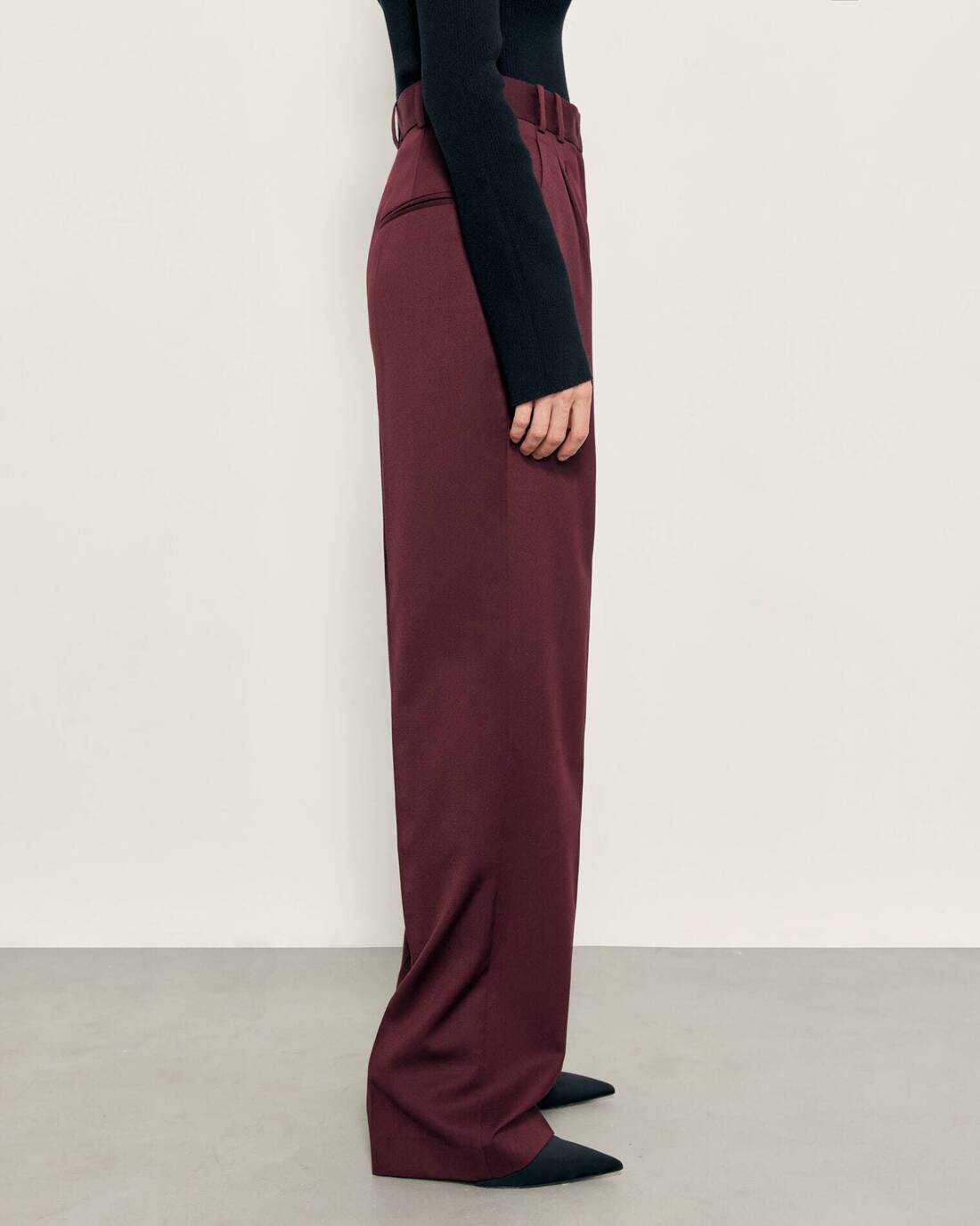 Palazzo suit trousers 