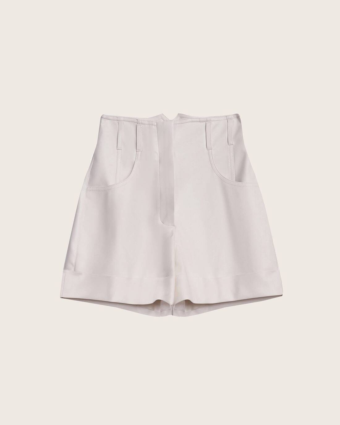 Ecoleather shorts