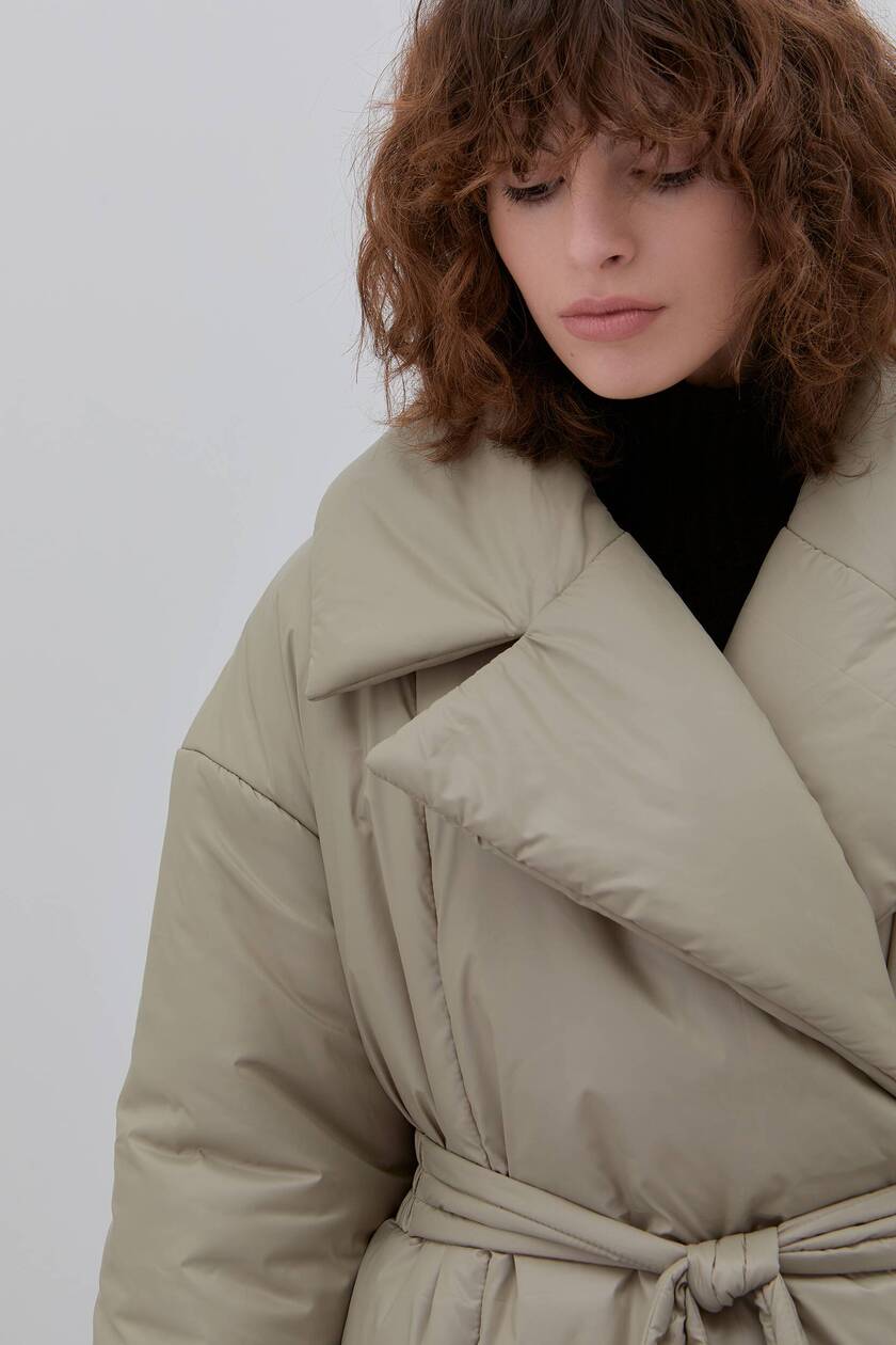 картинка Пальто утепленное магазин Одежда+ являющийся официальным дистрибьютором в России 