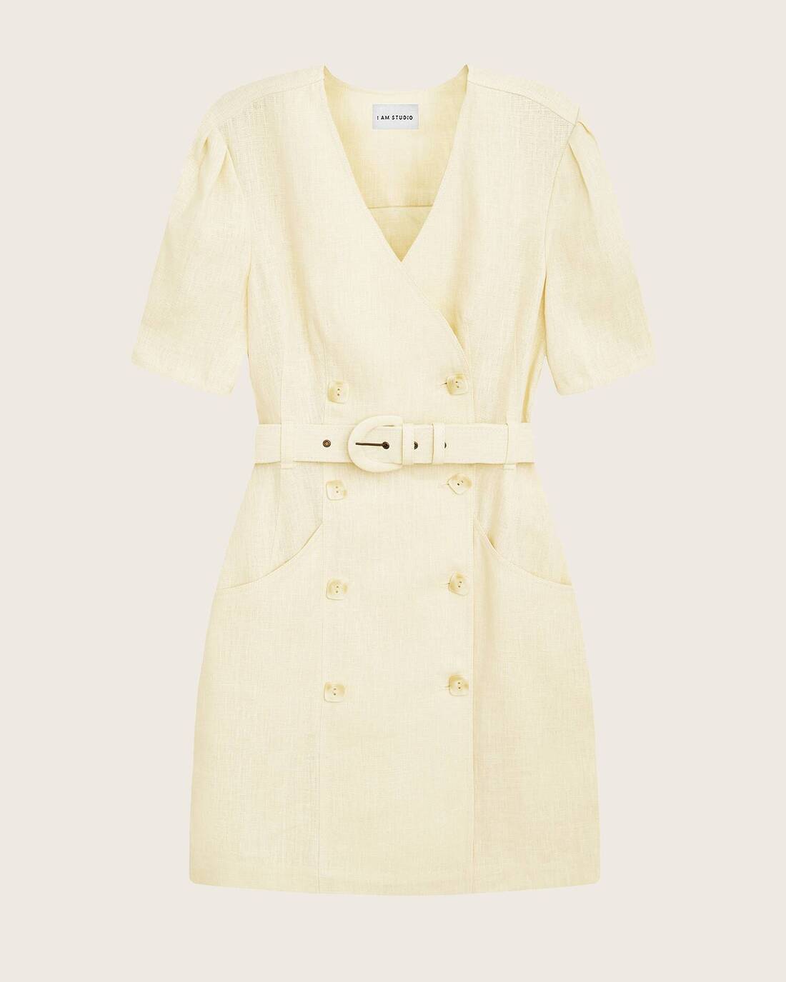 Linen jacket dress 