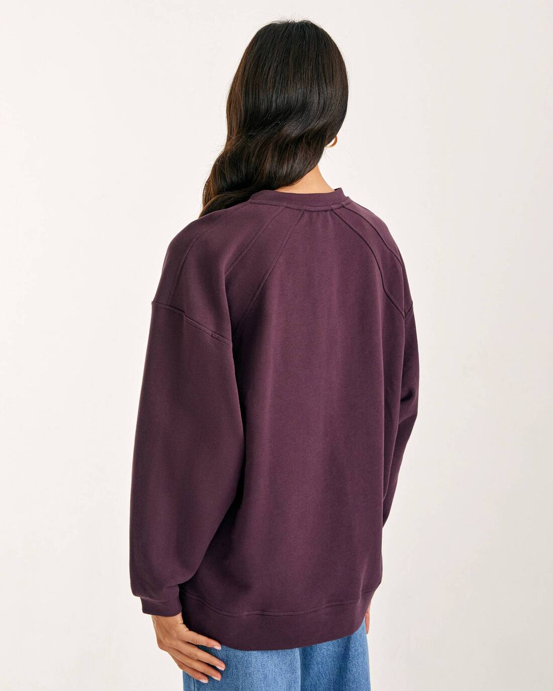 Oversize footer sweatshirt 