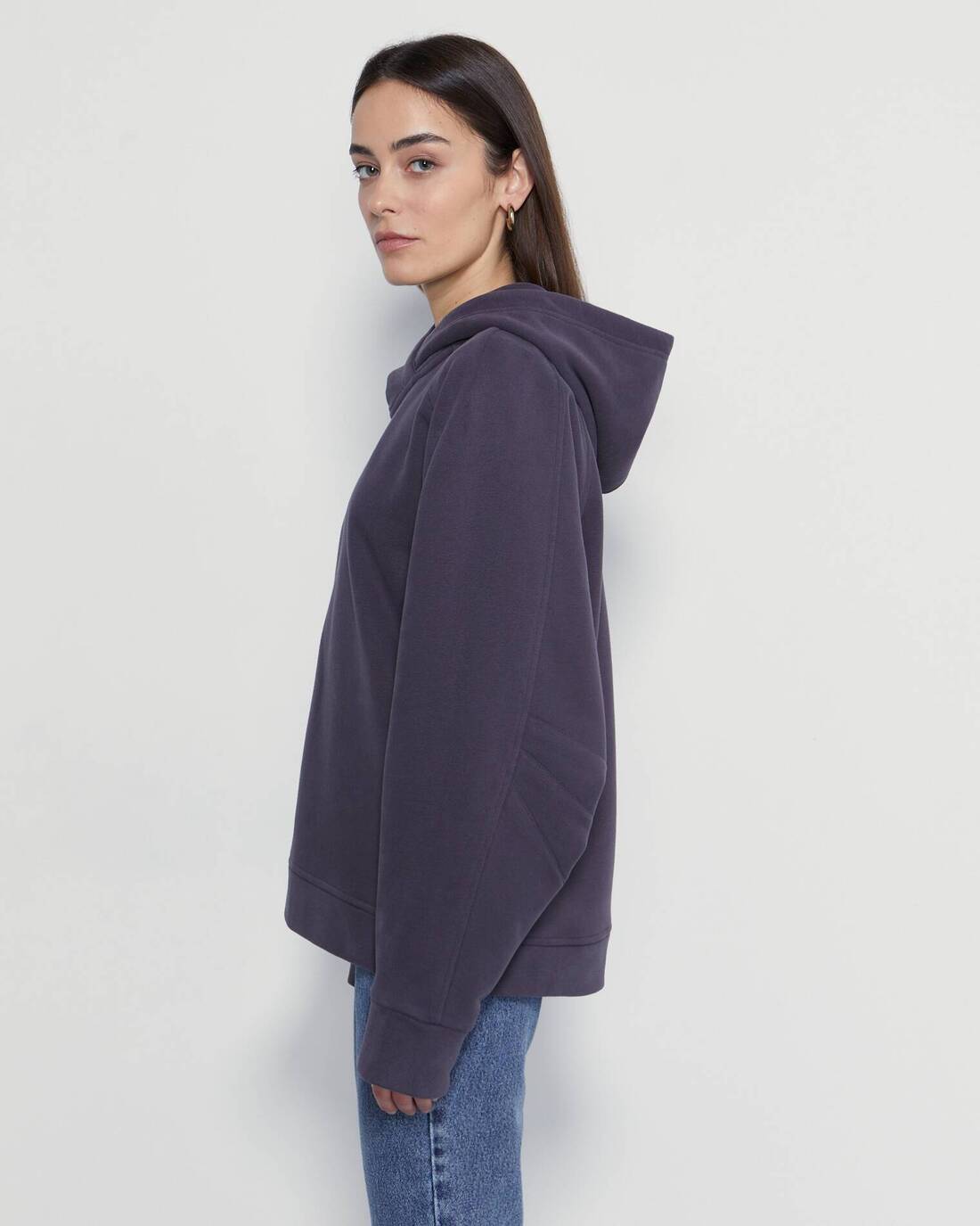 Hoodie made of footer