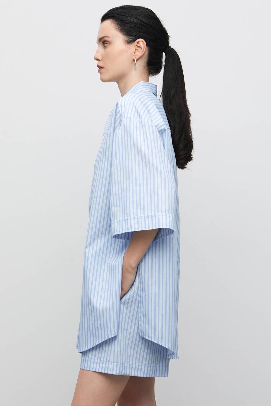 Pajama-style shirt