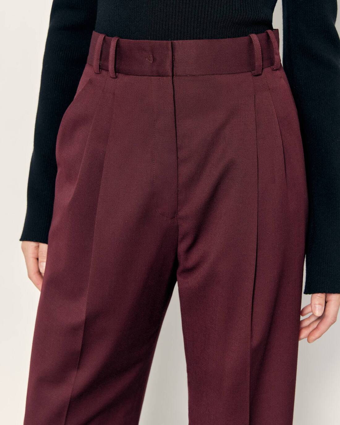 Palazzo suit trousers 