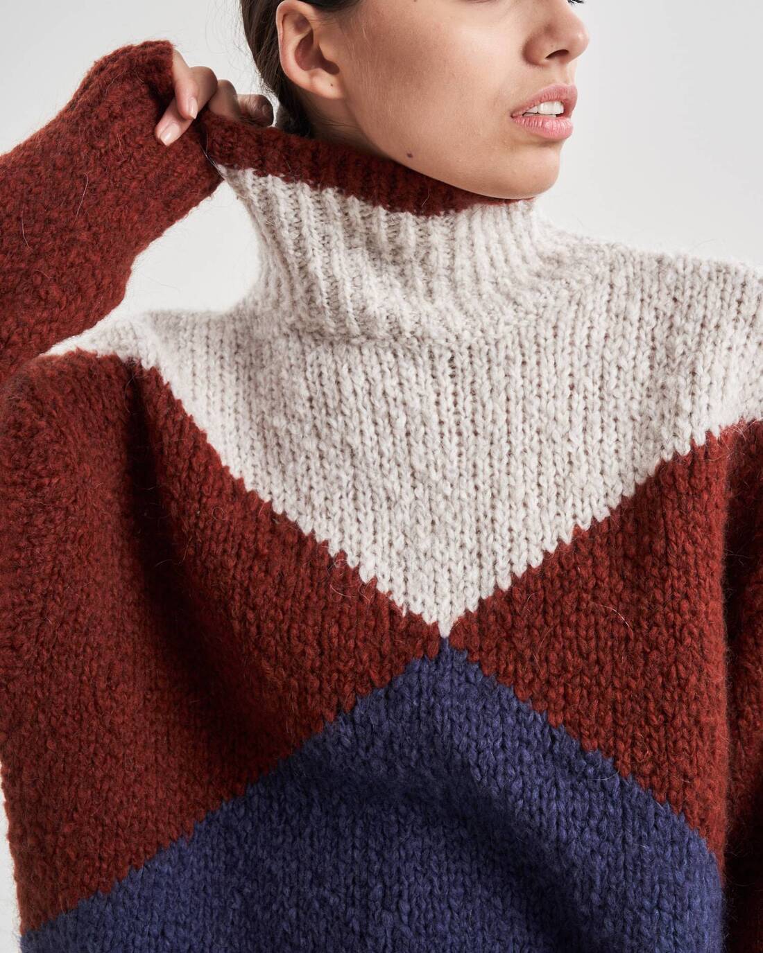 Mohair wool sweater