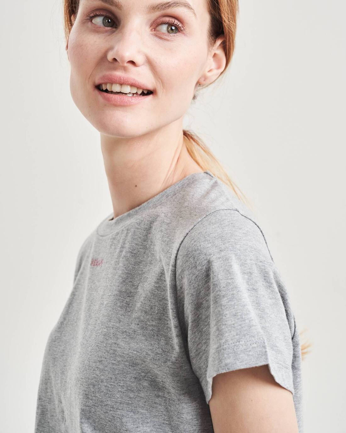 Embroidered slim t-shirt