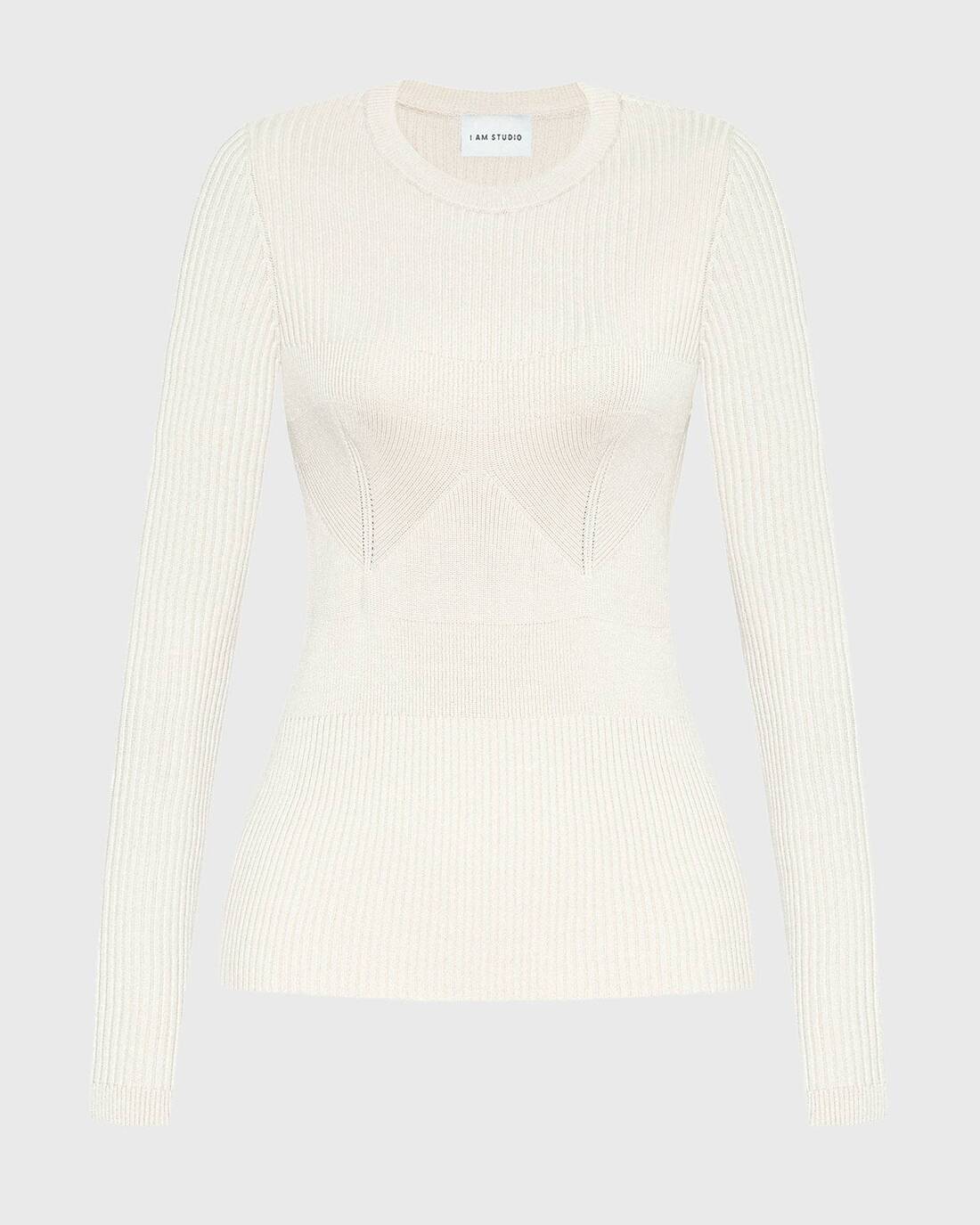 Relief style mock neck