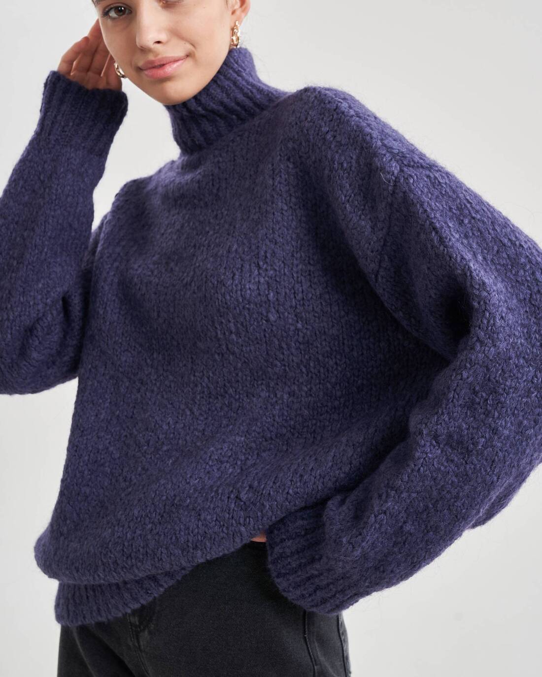 Mohair wool sweater
