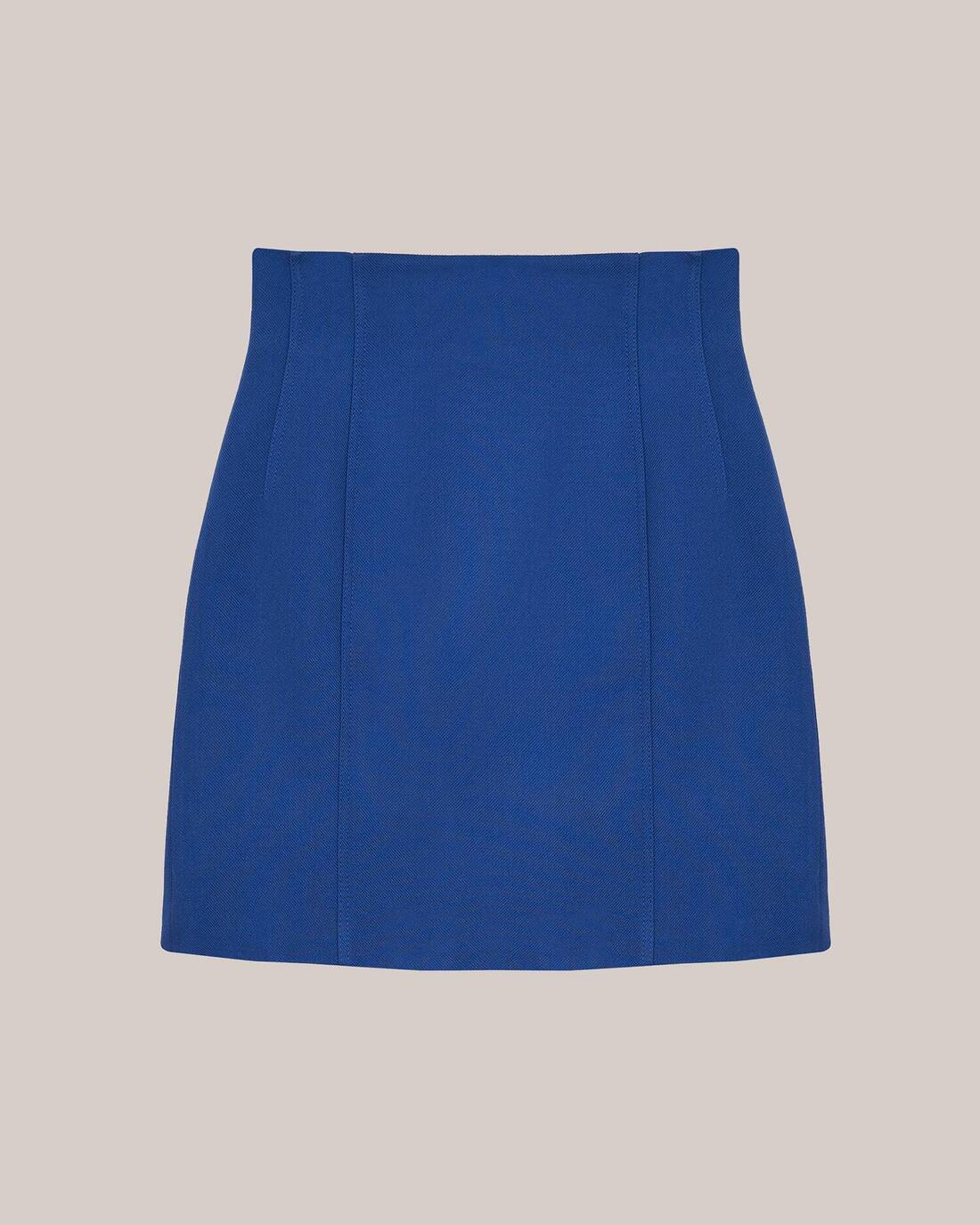 High rise skirt with darts 