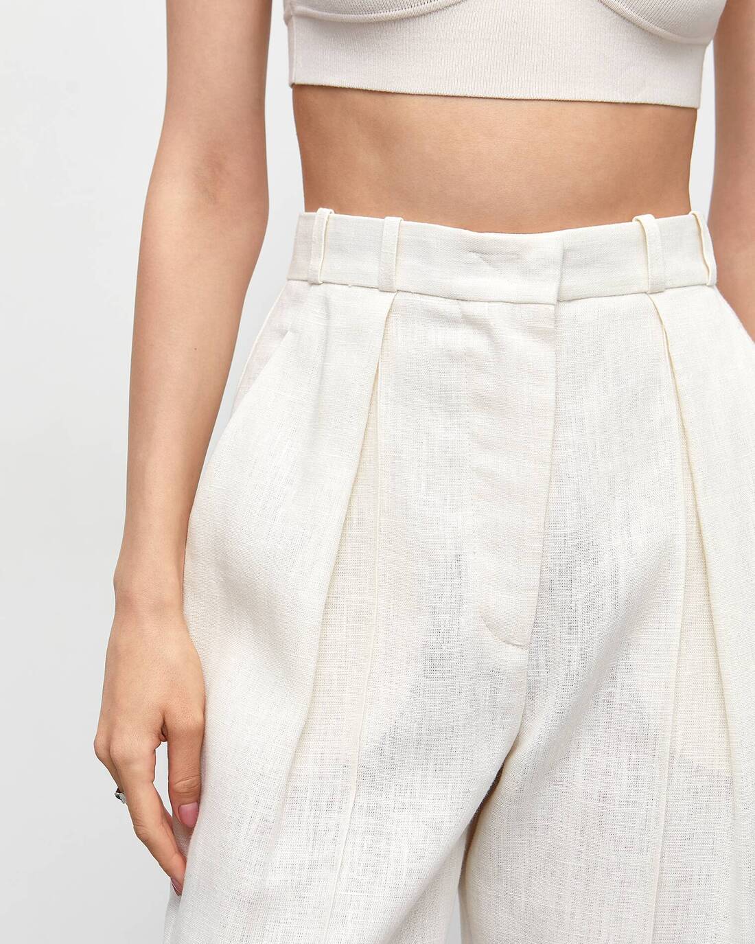 Linen trousers