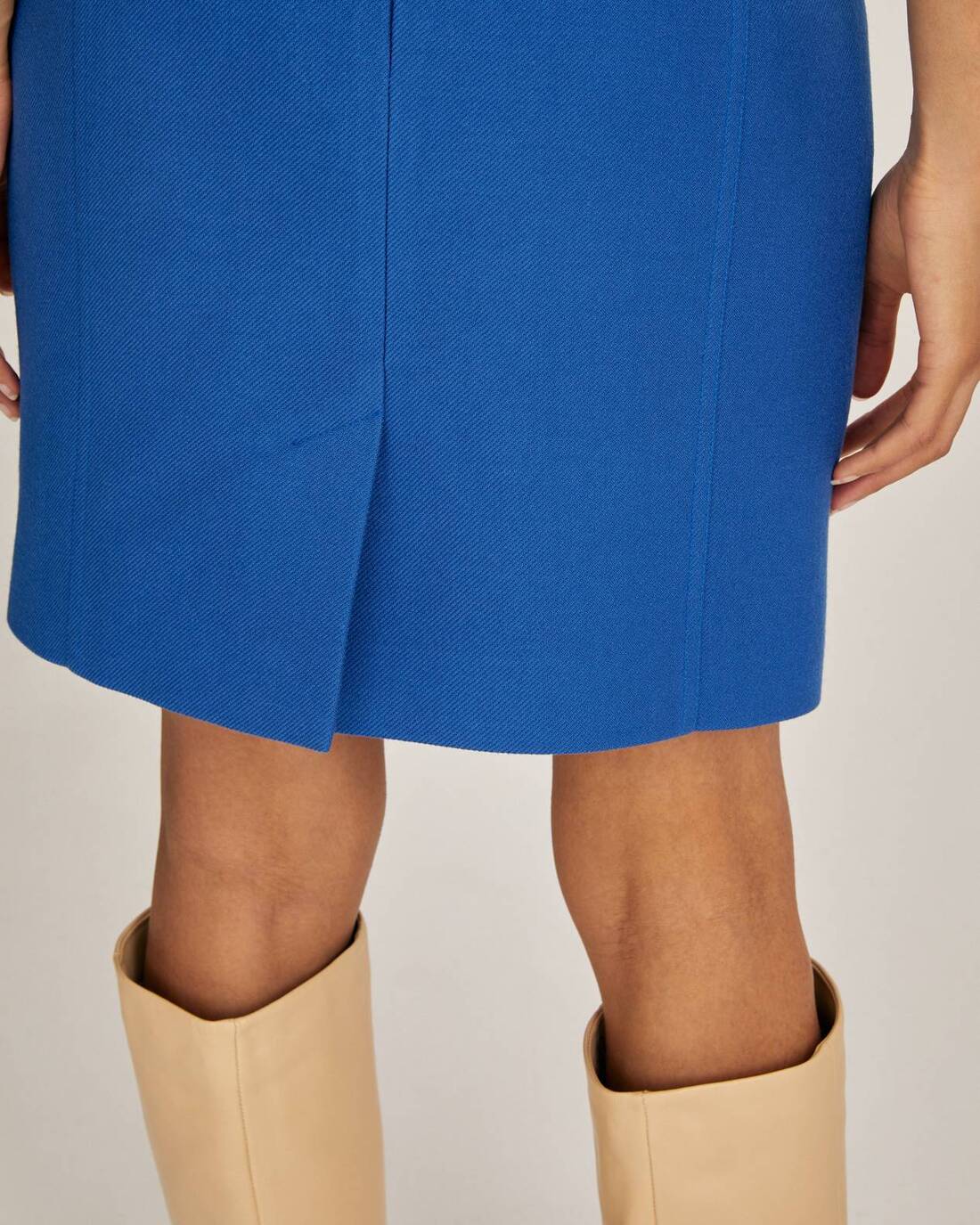 High rise skirt with darts 