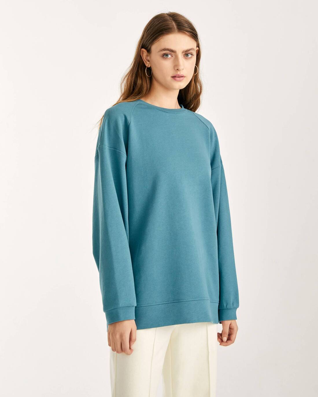 Oversize footer sweatshirt 