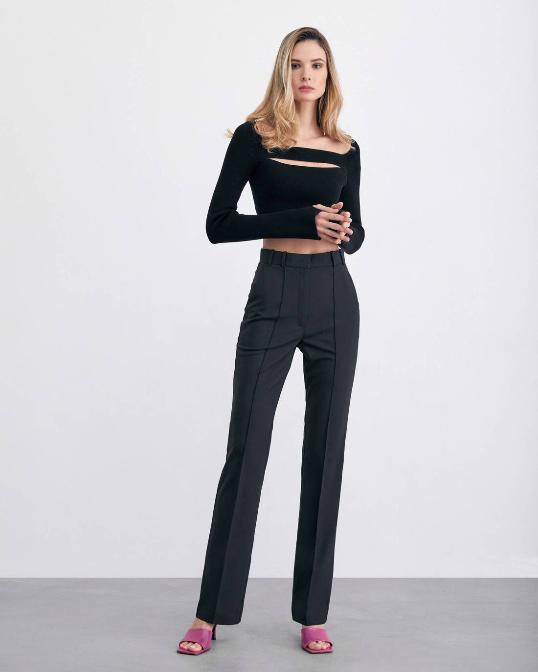 Flared trousers