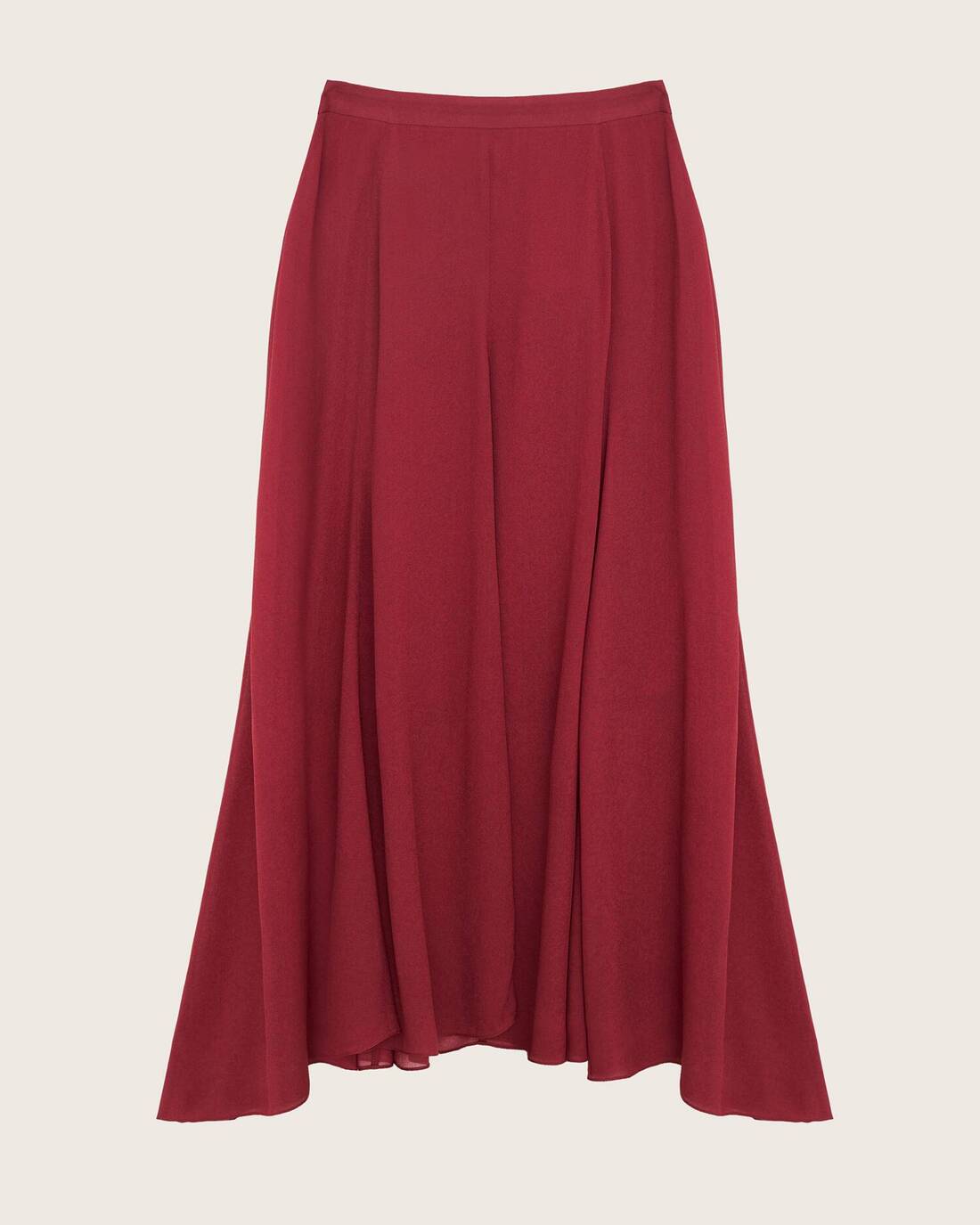 Asymmetrical A-line skirt 
