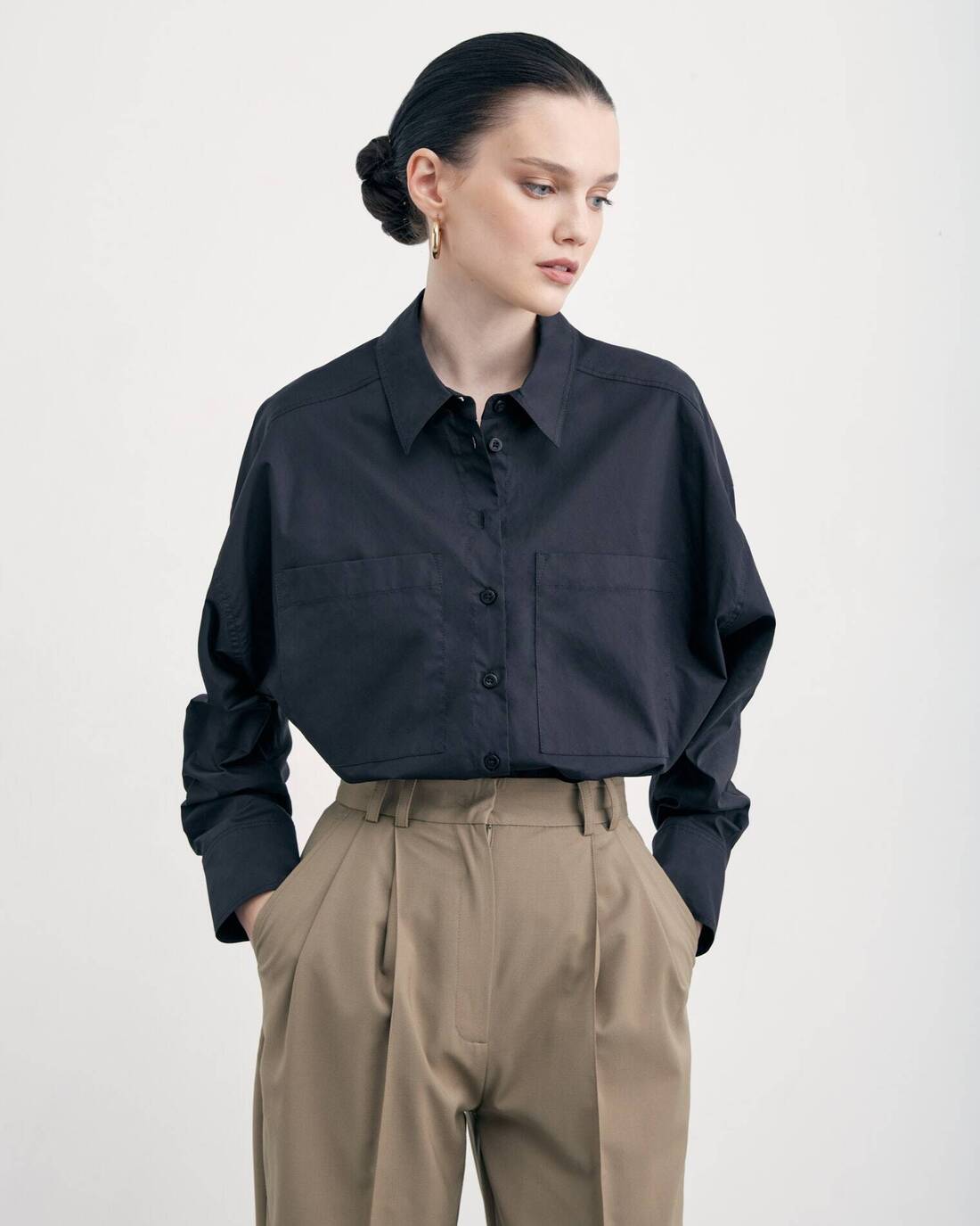 Men's style oversized shirt 