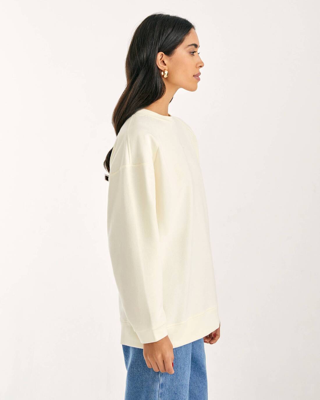 Oversize footer sweatshirt 