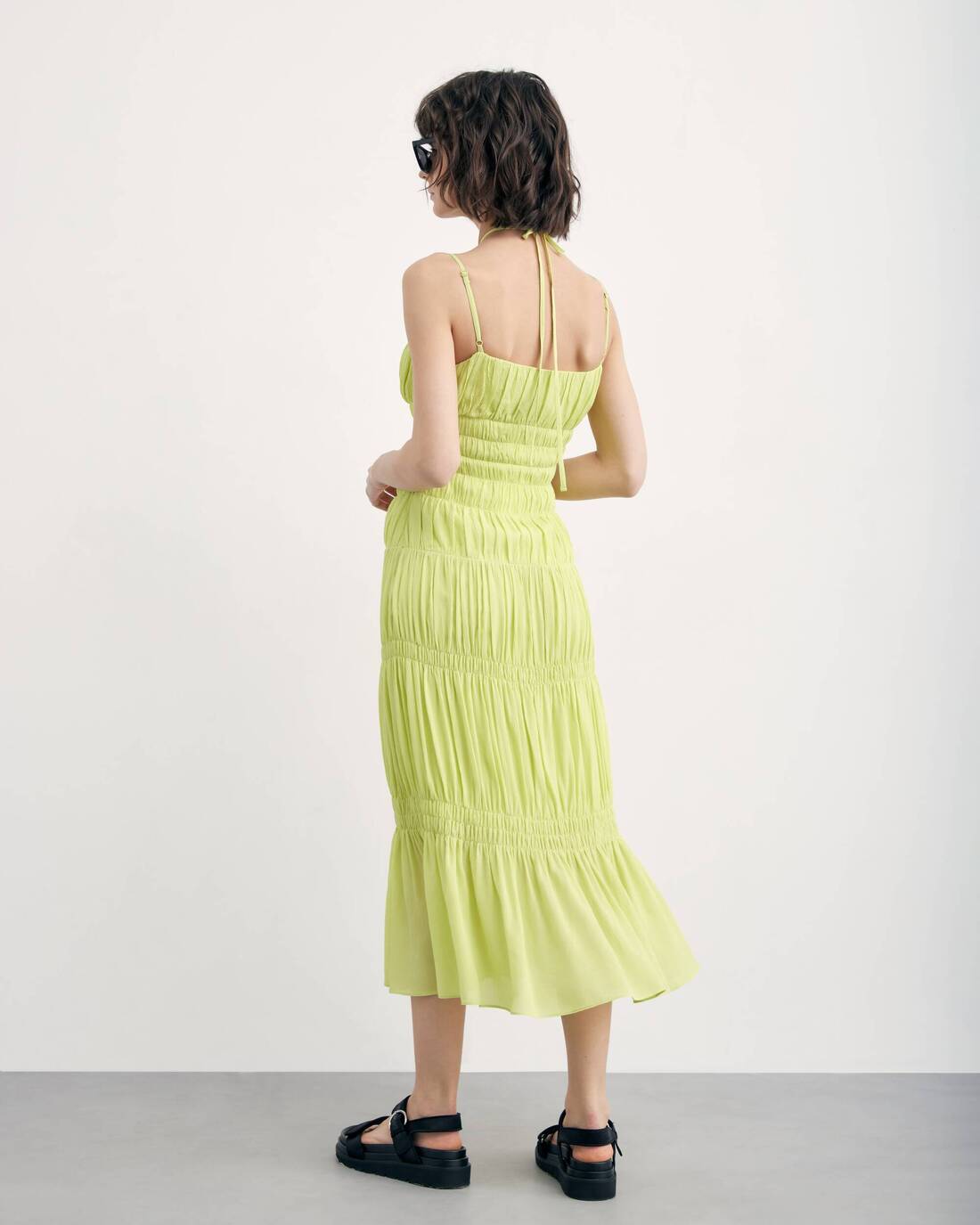 Ruched sundress