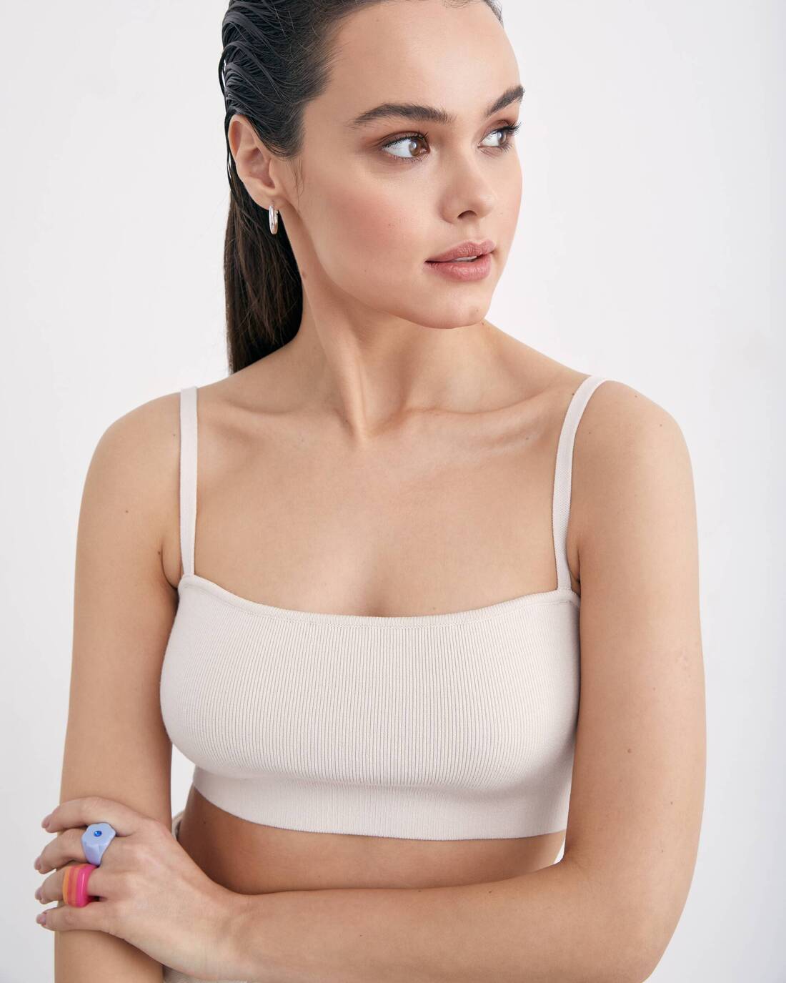 Knittted crop top